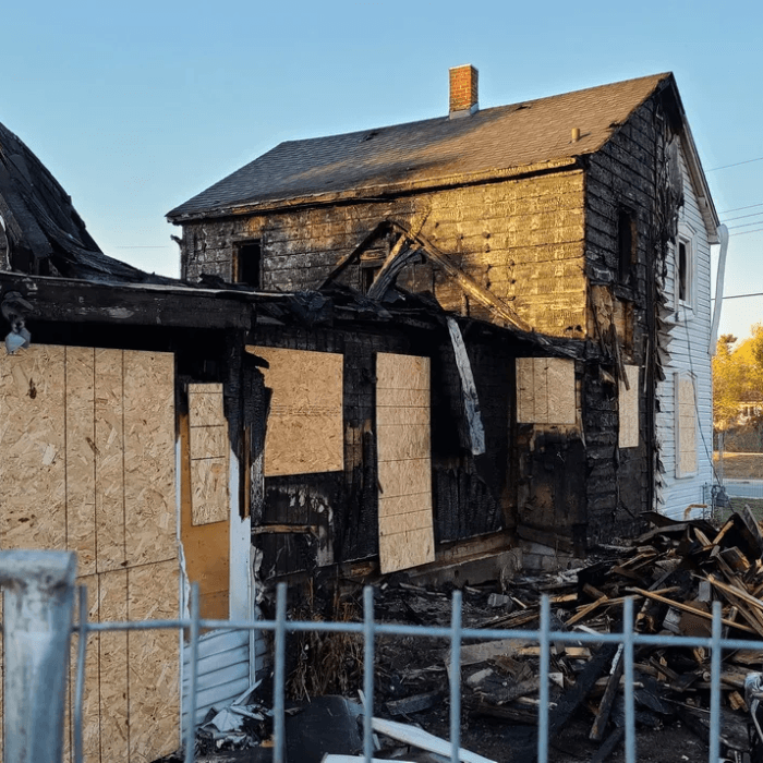 Rebuilding their lives after a fire